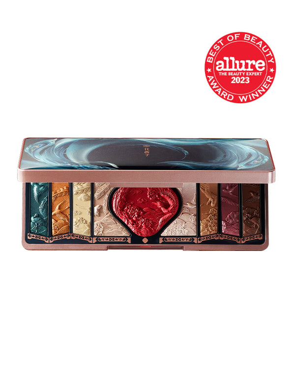 FLORAL ENGRAVING PHOENIX MAKEUP PALETTE