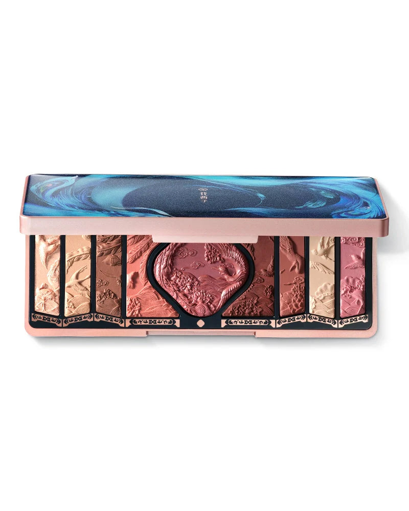 FLORAL ENGRAVING PHOENIX MAKEUP PALETTE