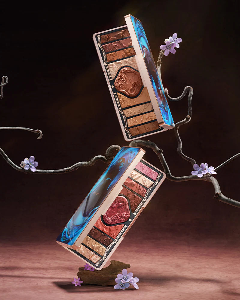 FLORAL ENGRAVING PHOENIX MAKEUP PALETTE