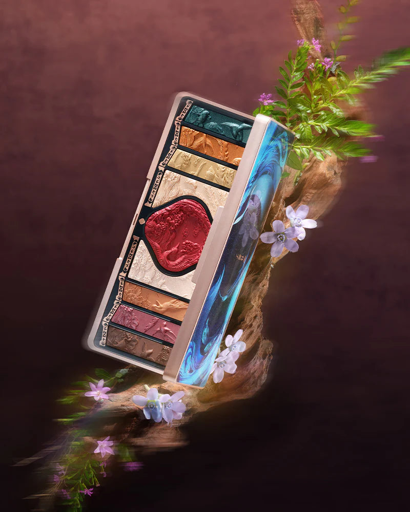 FLORAL ENGRAVING PHOENIX MAKEUP PALETTE