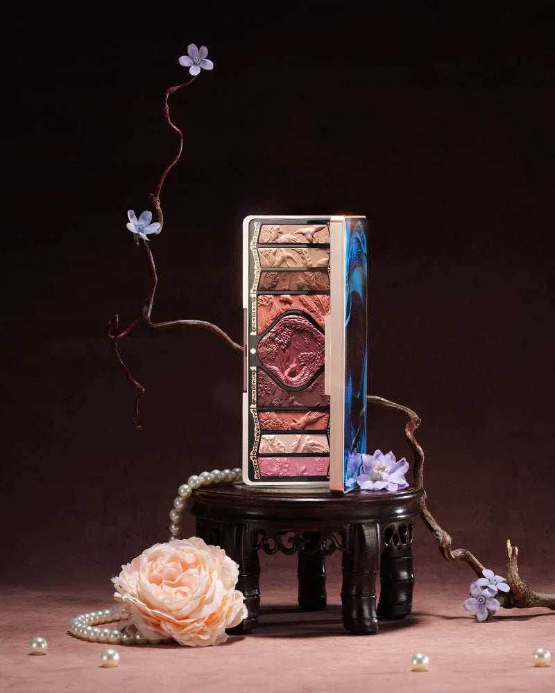 FLORAL ENGRAVING PHOENIX MAKEUP PALETTE