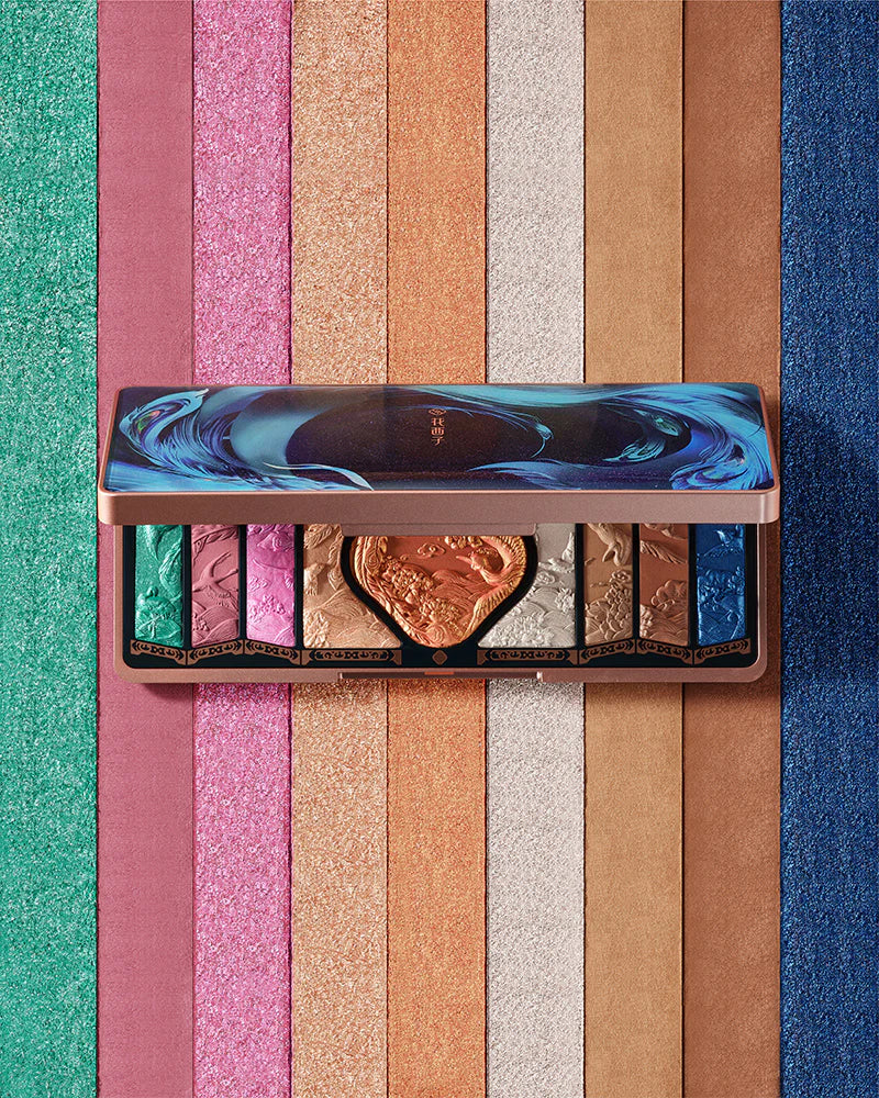 FLORAL ENGRAVING PHOENIX MAKEUP PALETTE