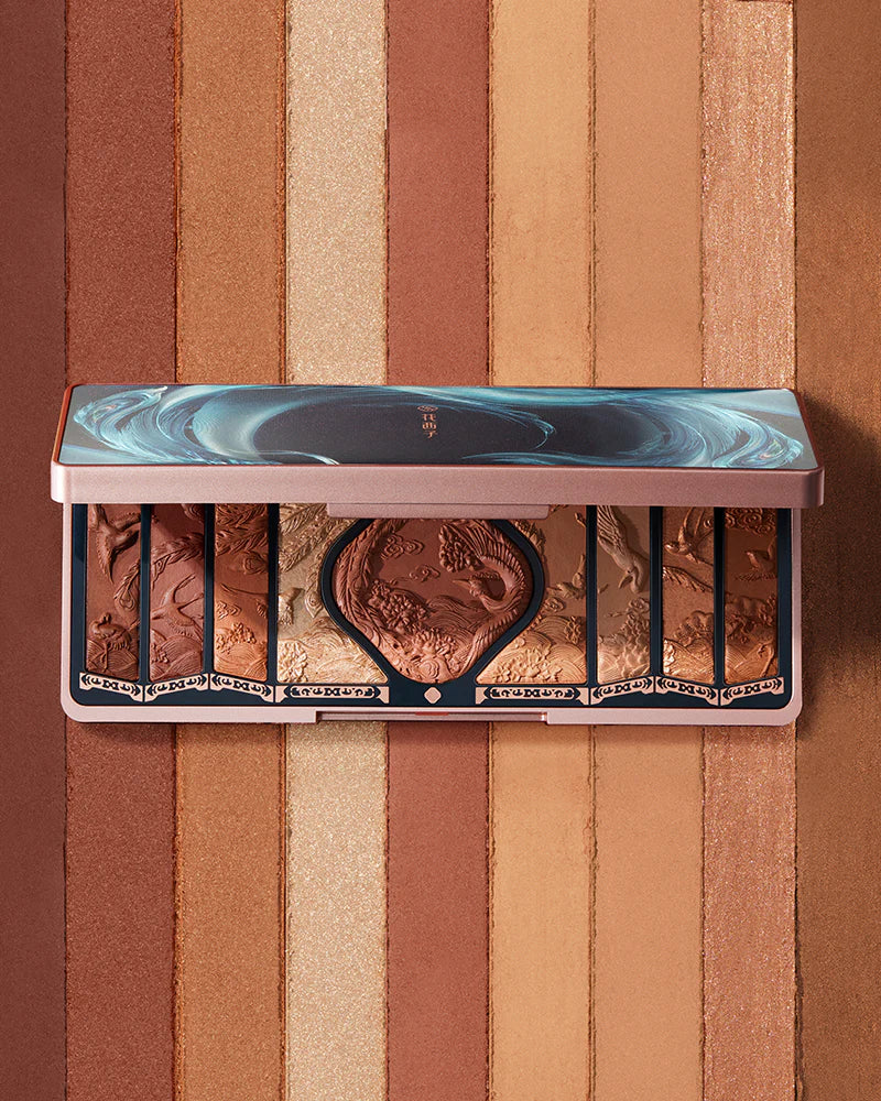 FLORAL ENGRAVING PHOENIX MAKEUP PALETTE